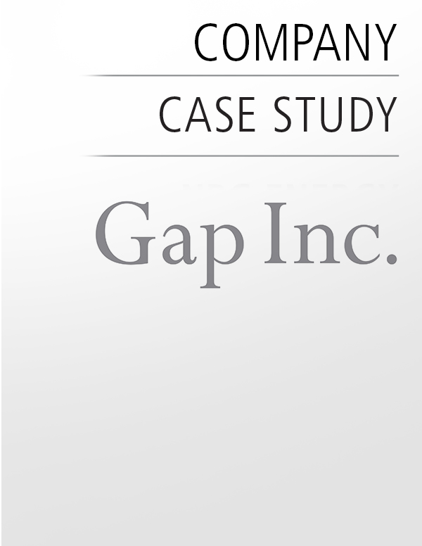 案例研究——Gap公司